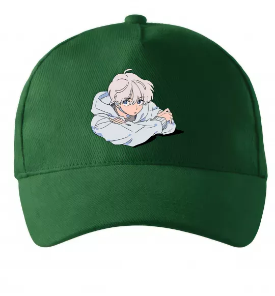 Кепка Anime art boy Темно-зеленый фото