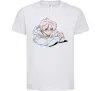 Дитяча футболка Anime art boy Білий фото