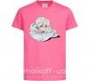 Детская футболка Anime art boy Ярко-розовый фото