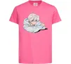 Дитяча футболка Anime art boy Яскраво-рожевий фото