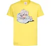 Дитяча футболка Anime art boy Лимонний фото