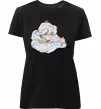 Жіноча преміум футболка Anime art boy Чорний фото