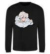 Світшот Anime art boy Чорний фото