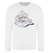 Світшот Anime art boy Білий фото