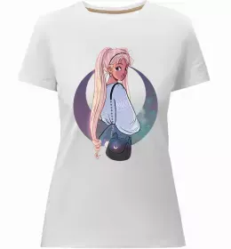 Женская премиум футболка