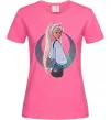 Жіноча футболка Сейлор Мун рисунок Яскраво-рожевий Жіноча футболка Сейлор Мун рисунок Яскраво-рожевий фото