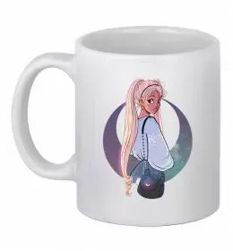 Чашка керамическая Anime boy Белый фото