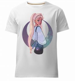 Чоловіча преміум футболка Сейлор Мун рисунок