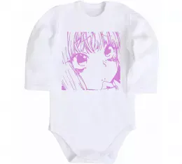 Детский боди Аниме украинка Белый фото