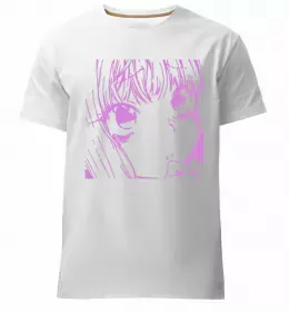 Мужская премиум футболка Cat Moon Белый фото