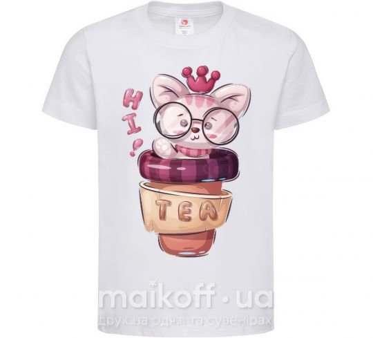 Детская футболка Hi tea Белый фото