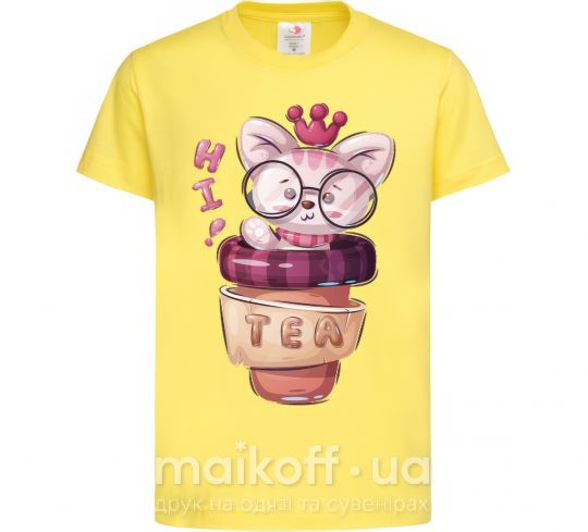 Дитяча футболка Hi tea Лимонний фото