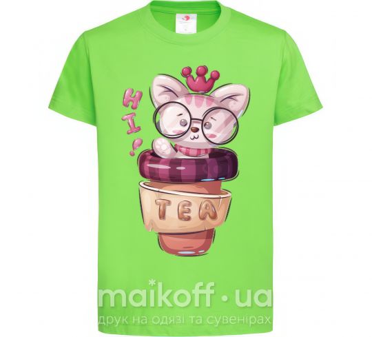 Детская футболка Hi tea Лаймовый фото