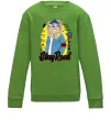 Детский Свитшот Lion Stay real Лаймовый фото