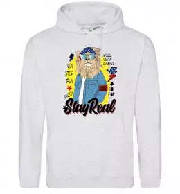 Мужская толстовка (худи) Lion wh Черный фото