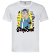 Чоловіча футболка Lion Stay real Білий Чоловіча футболка Lion Stay real Білий фото