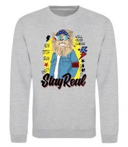 Світшот Lion Stay real