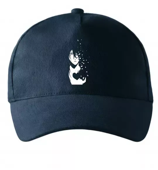 Кепка Anime boy without heart Темно-синий фото