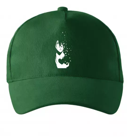 Кепка Anime boy without heart Темно-зеленый фото