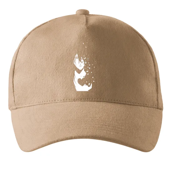 Кепка Anime boy without heart Песочный фото