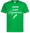Чоловіча футболка Aquarius white Зелений фото