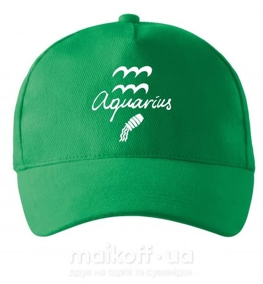 Кепка Aquarius white Зеленый фото