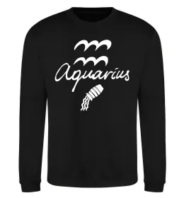 Світшот Aquarius white Чорний фото