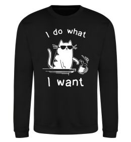 Світшот I do what i want cat Світшот I do what i want cat