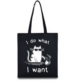 Еко-сумка I do what i want cat