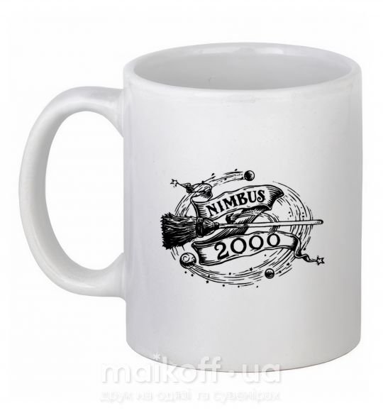 Чашка керамічна Nimbus 2000 Білий фото