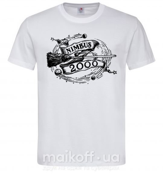 Мужская футболка Nimbus 2000 Белый фото