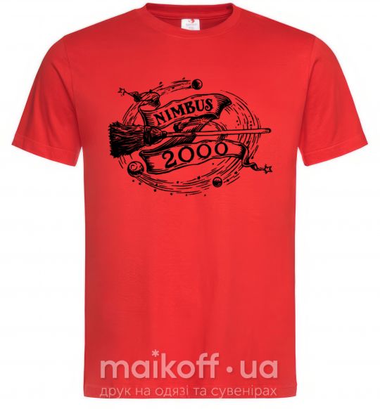 Мужская футболка Nimbus 2000 Красный фото