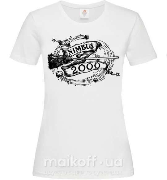 Жіноча футболка Nimbus 2000 Білий фото