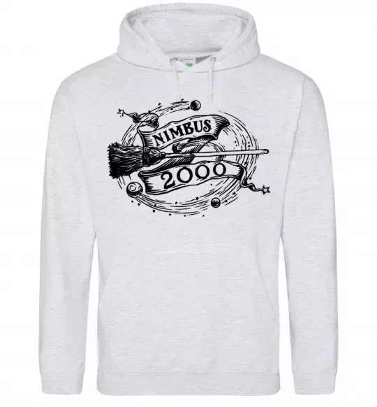 Жіноча толстовка (худі) Nimbus 2000 Сірий меланж фото