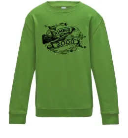 Детский Свитшот Nimbus 2000 Лаймовый фото