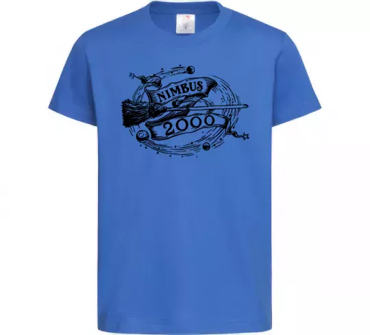 Детская футболка Nimbus 2000 Ярко-синий фото