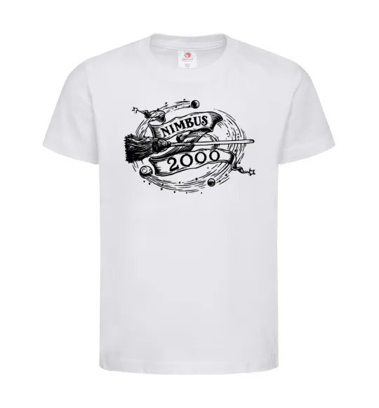 Дитяча футболка Nimbus 2000 Білий фото