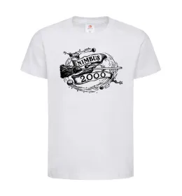 Детская футболка Nimbus 2000 Белый фото