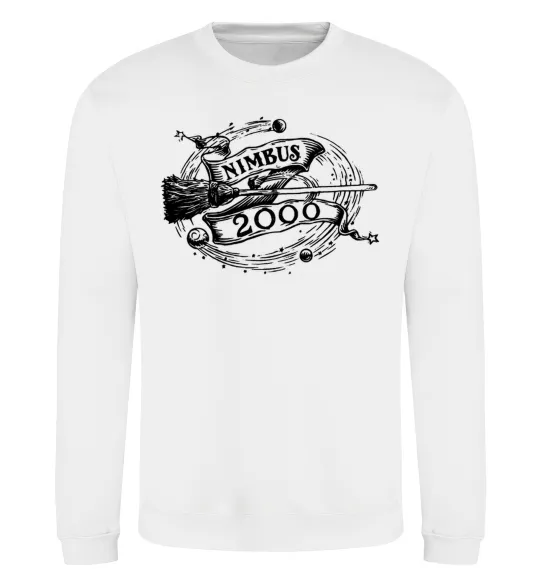 Світшот Nimbus 2000 Білий фото