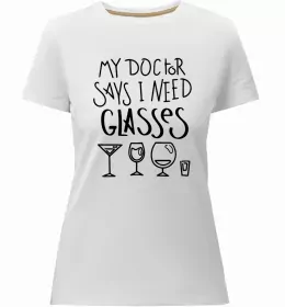 Жіноча преміум футболка Wine not Білий фото