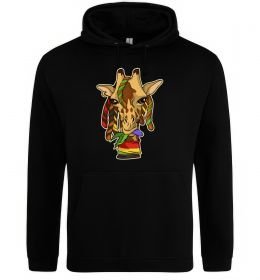 Чоловіча толстовка (худі) Жирафа жує траву Чоловіча толстовка (худі) Жирафа жує траву