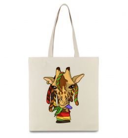 Эко-сумка Жирафа жує траву