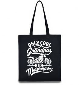 Еко-сумка Only cool grandpas ride motorcycles