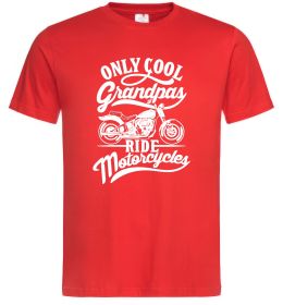 Чоловіча футболка Only cool grandpas ride motorcycles