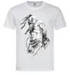 Мужская футболка Козак з шаблею Белый фото