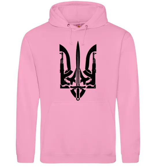 Чоловіча толстовка (худі) Герб зі зброї Рожевий фото