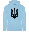 Чоловіча толстовка (худі) Герб зі зброї Блакитний фото