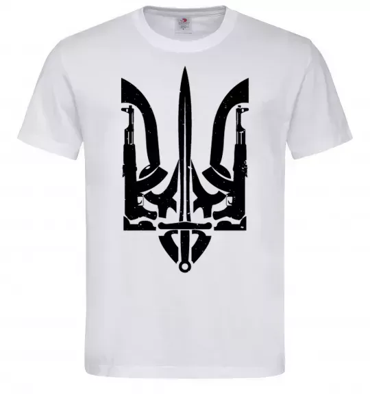 Чоловіча футболка Герб зі зброї Білий фото