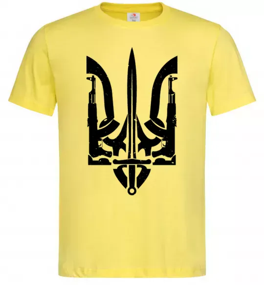 Чоловіча футболка Герб зі зброї Лимонний фото