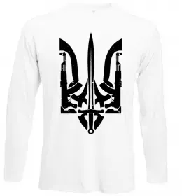 Лонгслив Герб - цвіт Белый фото